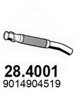Rura wydechowa ASSO 28.4001