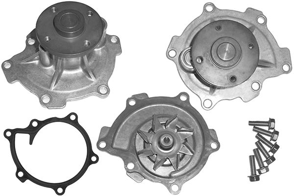 Pompe à eau, refroidissement du moteur