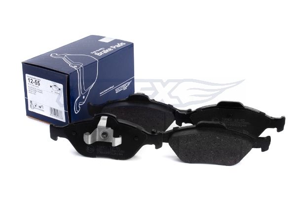 Levně Sada brzdových destiček, kotoučová brzda TOMEX Brakes 12-55