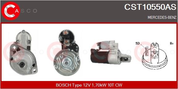 Levně Startér CASCO CST10550AS