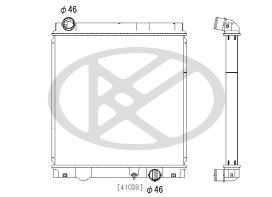 Radiator, racire motor KOYORAD PL033386A