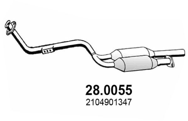 Katalizator ASSO 28.0055
