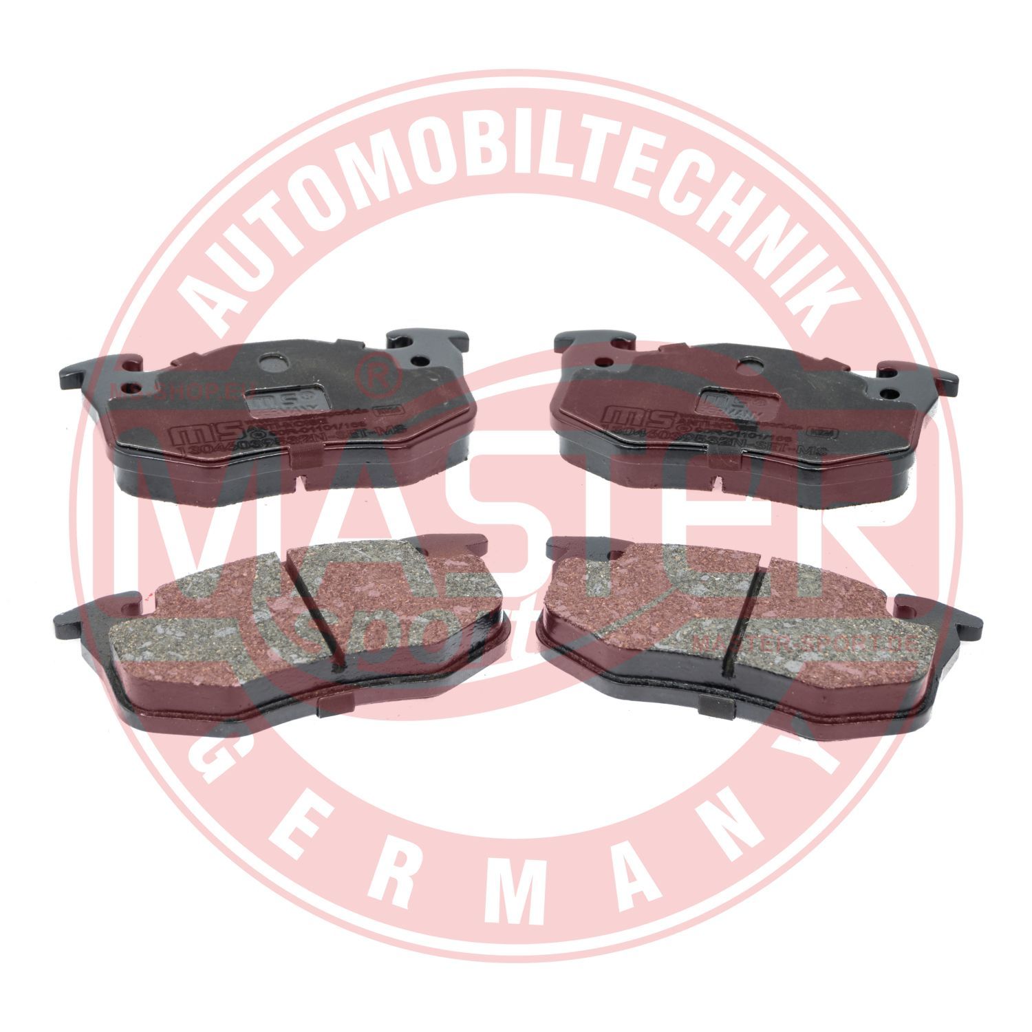 Zestaw klocków hamulcowych, hamulce tarczowe MASTER-SPORT GERMANY 13046039532N-SET-MS