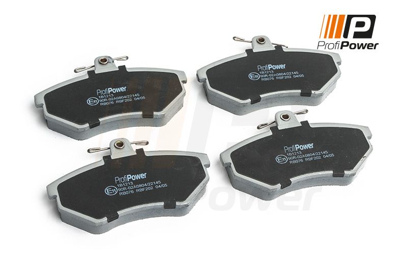 Levně Sada brzdových destiček, kotoučová brzda ProfiPower 1B1213