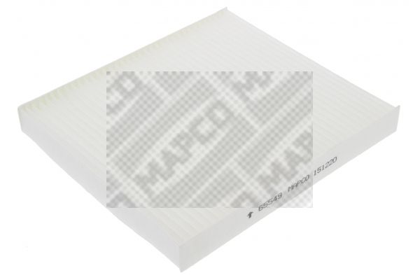 Filtr, wentylacja przestrzeni pasażerskiej MAPCO 65549