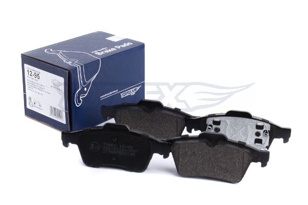 Levně Sada brzdových destiček, kotoučová brzda TOMEX Brakes 12-95