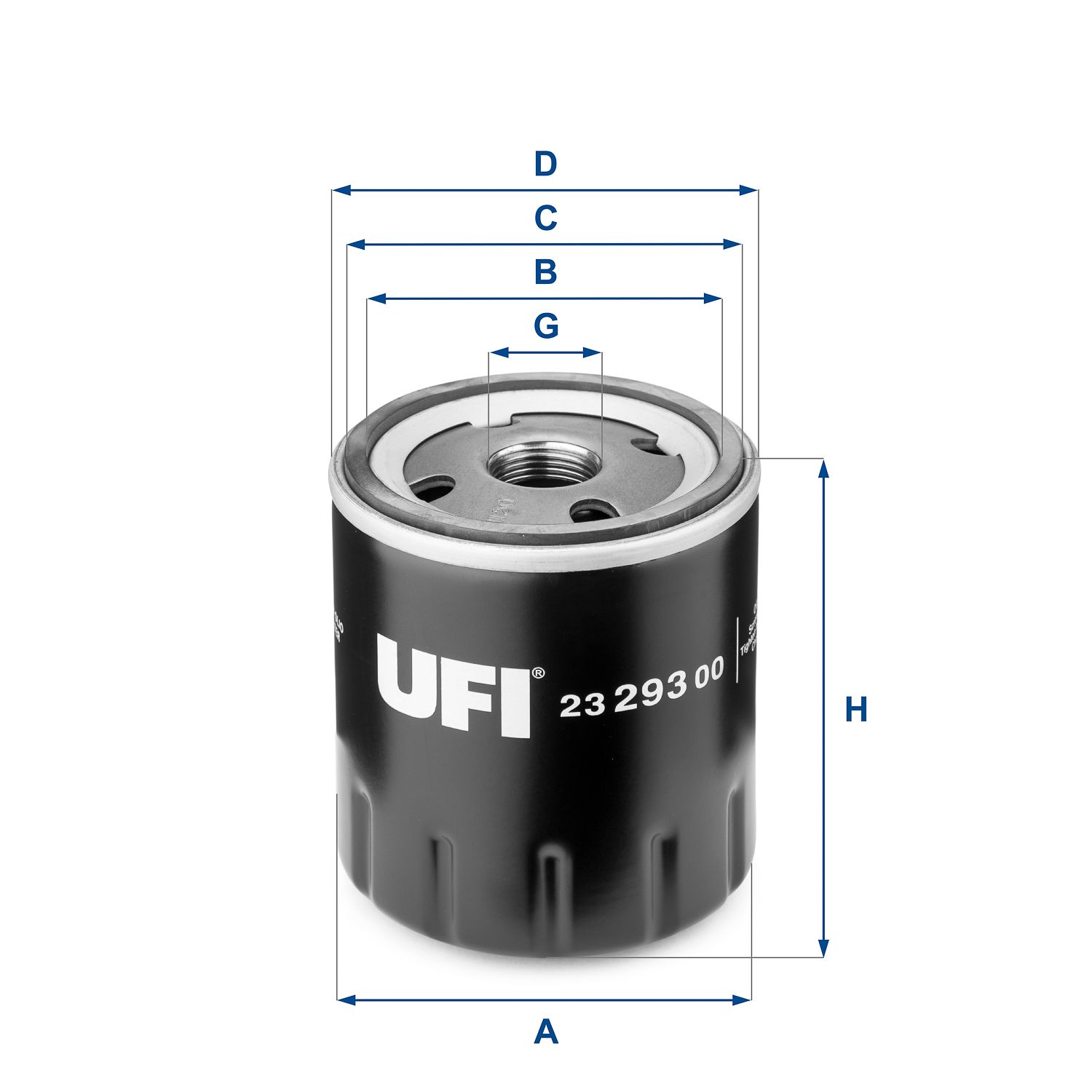 Olejový filtr UFI 23.293.00