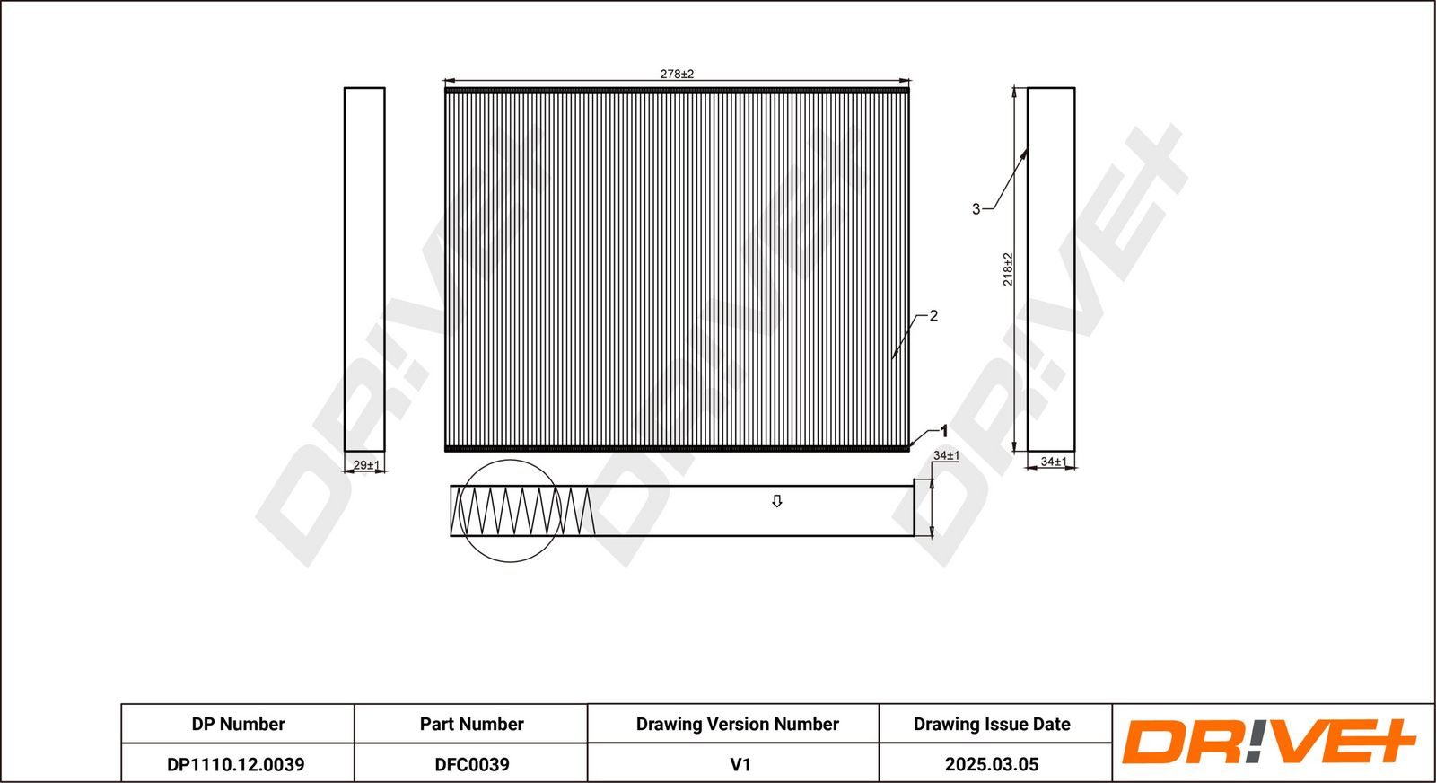 Фильтр, воздух во внутренном пространстве