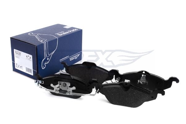 Levně Sada brzdových destiček, kotoučová brzda TOMEX Brakes 12-21