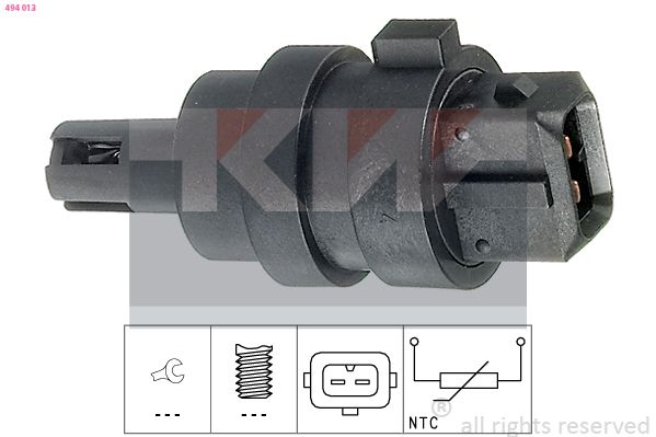 Czujnik, temperatura powietrza dolotowego KW 494 013