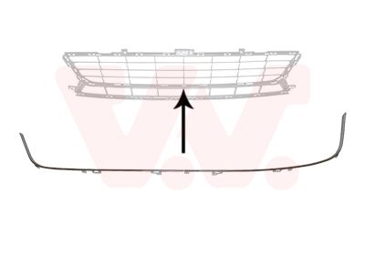 Rama, kratka radiatora VAN WEZEL 4382580