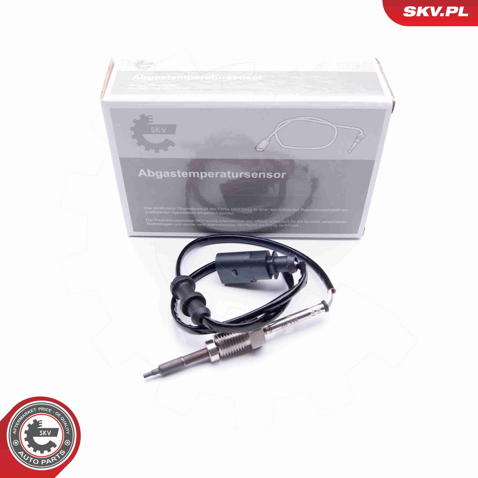 Датчик, температура выхлопных газов