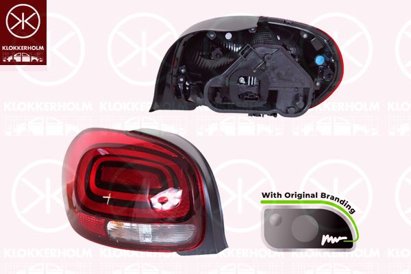 Lampa tylna zespolona KLOKKERHOLM 05330701A1