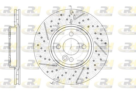 Tarcza hamulcowa ROADHOUSE 62543.10