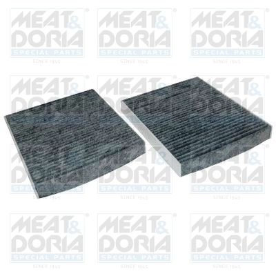 Filtr, wentylacja przestrzeni pasażerskiej MEAT & DORIA 17527K-X2
