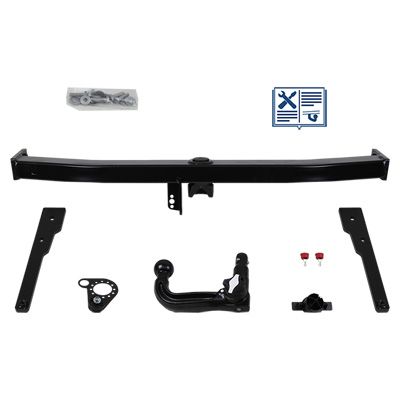 Zestaw zaczepu przyczepy RAMEDER 131157