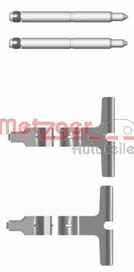 Set accesorii, placute frana METZGER 109-1676