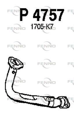 Rura wydechowa FENNO P4757