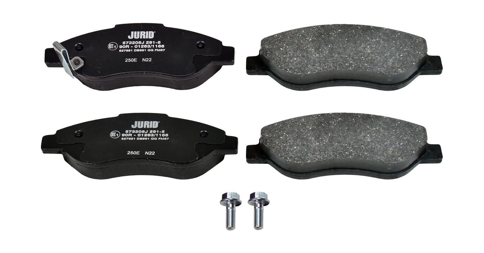 Комплект тормозных колодок, дисковый тормоз