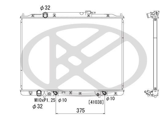 Radiator, racire motor KOYORAD PL082229