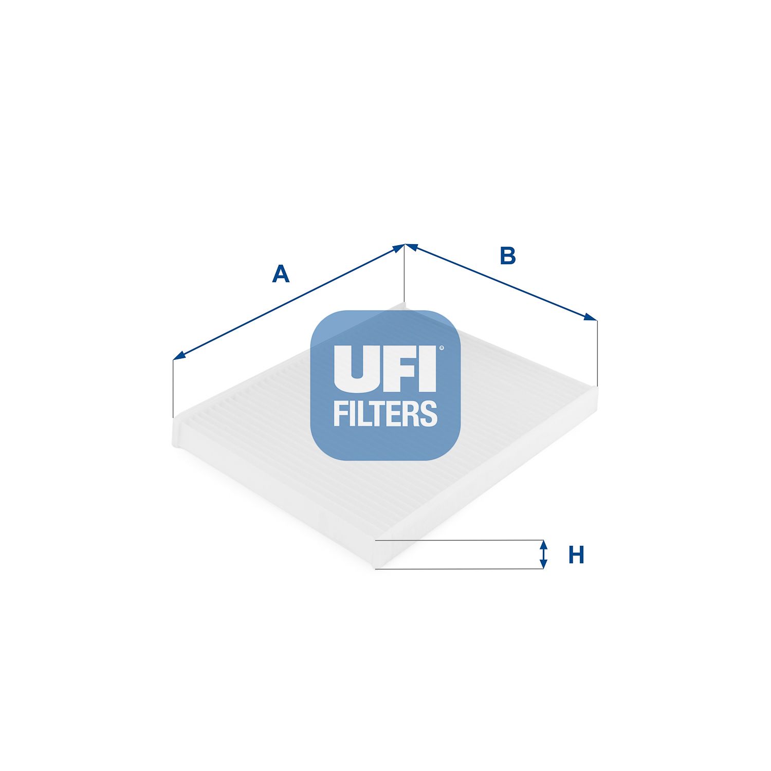 Filtr, vzduch v interiéru UFI 53.149.00