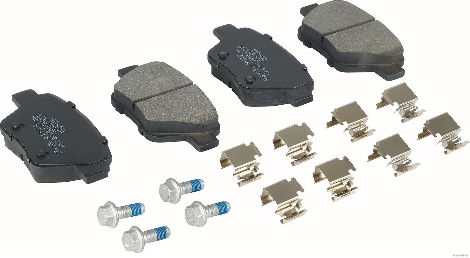 set placute frana,frana disc HERTH+BUSS JAKOPARTS J3610833