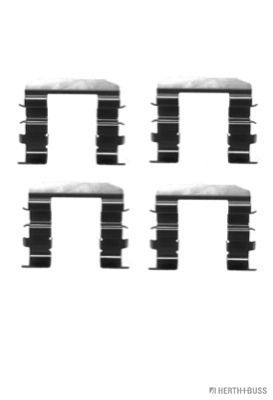 Set accesorii, placute frana HERTH+BUSS JAKOPARTS J3660309