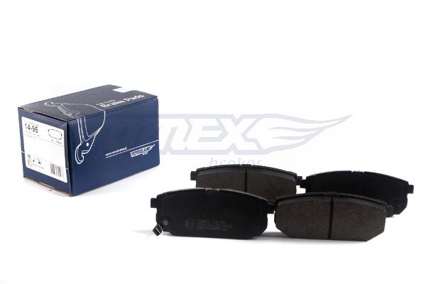 Levně Sada brzdových destiček, kotoučová brzda TOMEX Brakes 14-95