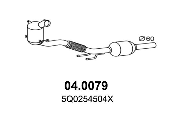 Catalizator ASSO 04.0079