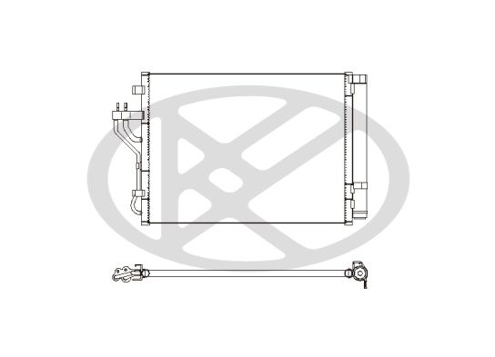 Condensator, climatizare KOYORAD CD810557M