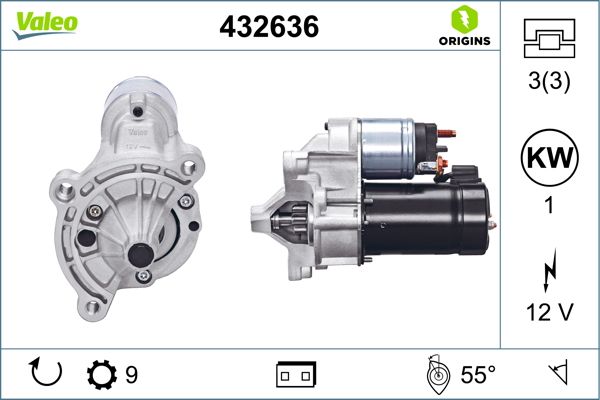Rozrusznik VALEO 432636