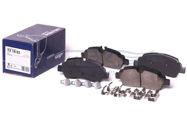 Levně Sada brzdových destiček, kotoučová brzda TOMEX Brakes 18-92