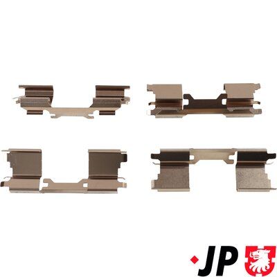 Set accesorii, placute frana JP Group JP 5364000210