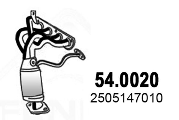 Katalizator ASSO 2505147070