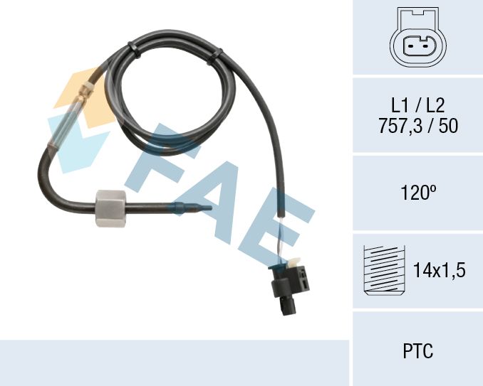 Senzor, temperatura gaze evacuare FAE 68050