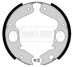 Zestaw szczęk hamulcowych, hamulec postojowy BORG & BECK BBS6409