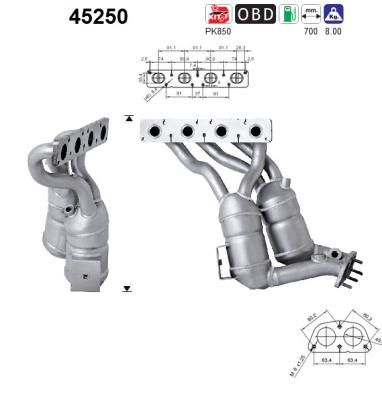 Katalizator AS 18407525460