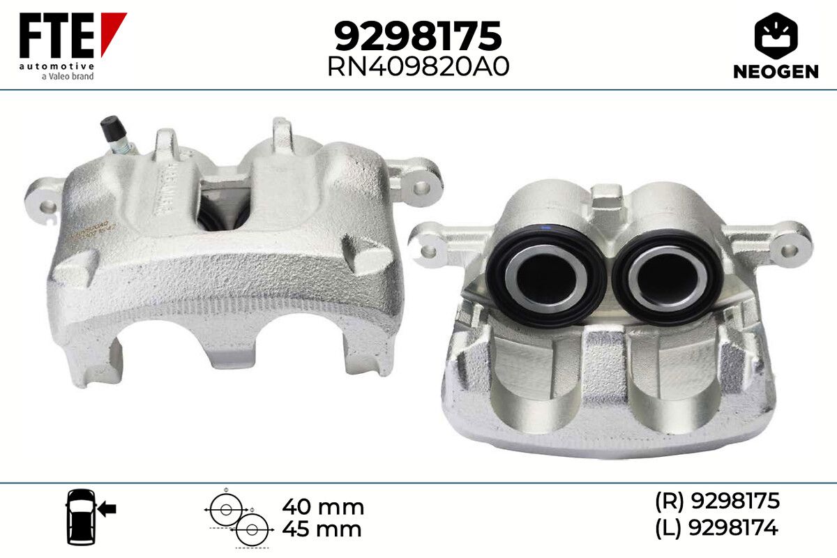 Etrier frana FTE NEOGEN 9298175