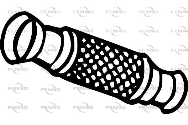 Rura wydechowa FENNO P1886