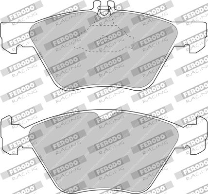 Zestaw klocków hamulcowych, hamulce tarczowe FERODO RACING FCP1050H