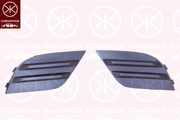 Kratka wentylacyjna, zderzak KLOKKERHOLM 6034912