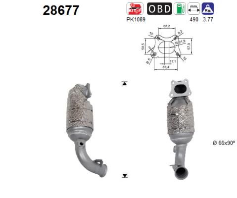 Katalizator AS 28677