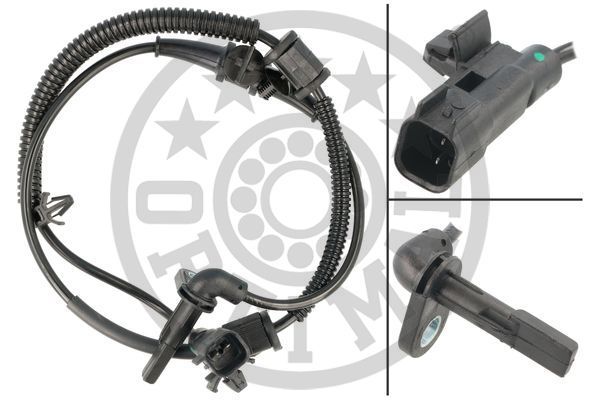 Czujnik, prędkość obrotowa koła OPTIMAL 06-S326