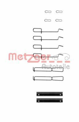 Set accesorii, placute frana METZGER 109-1265