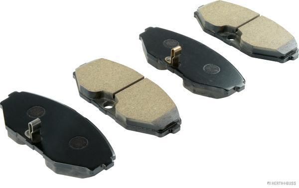 set placute frana,frana disc HERTH+BUSS JAKOPARTS J3601089