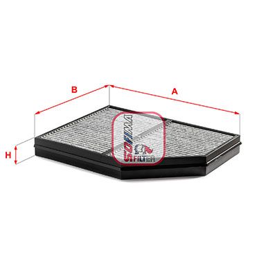 Filtru, aer habitaclu SOFIMA S 4349 CA