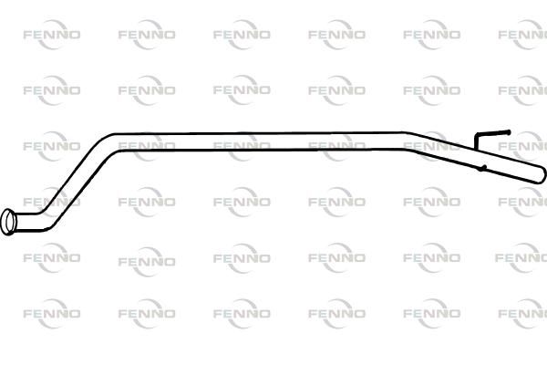 Rura wydechowa FENNO P5046