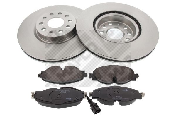 Zestaw do hamulców, hamulce tarczowe MAPCO 47634