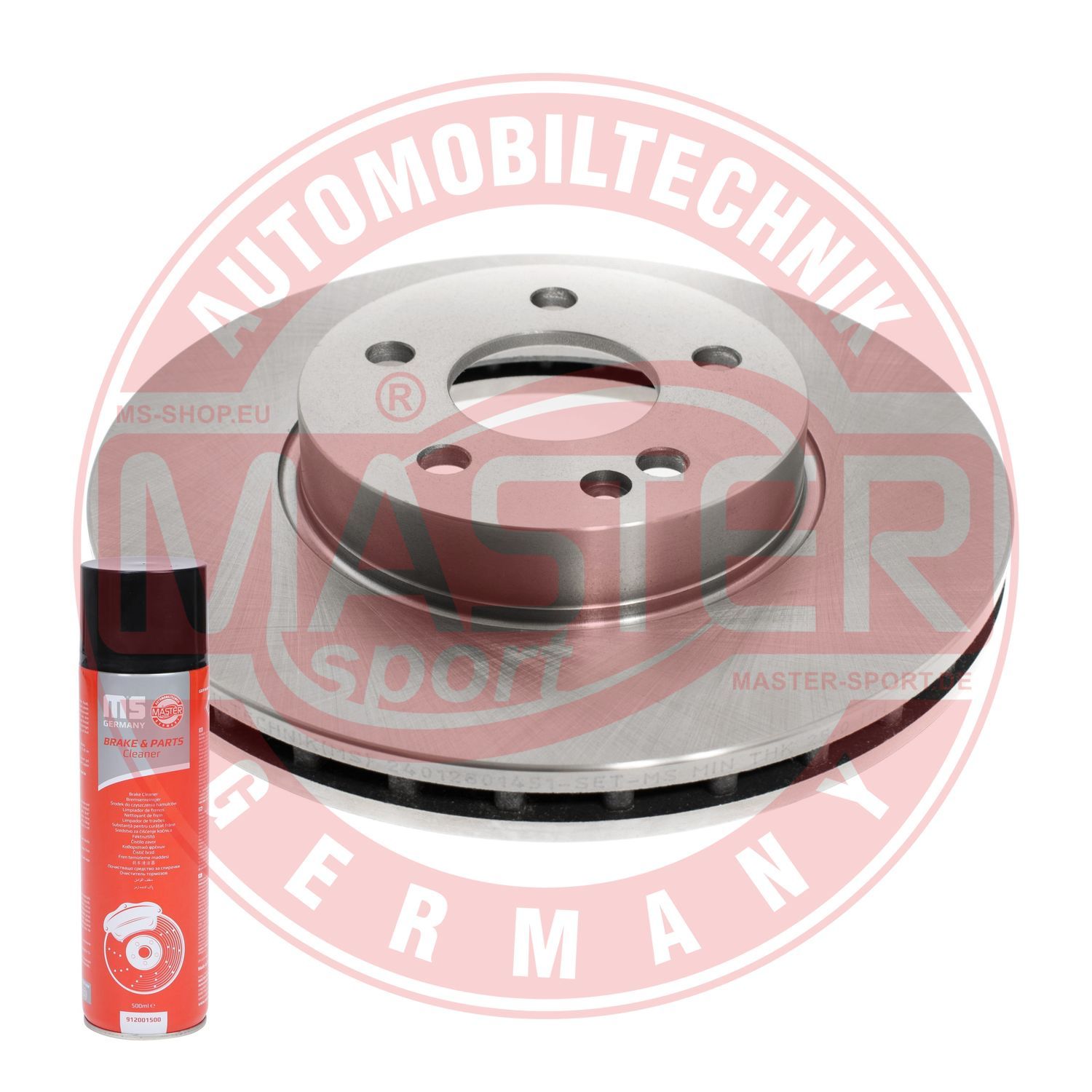 Tarcza hamulcowa MASTER-SPORT GERMANY 24012801451-PCS-MSP