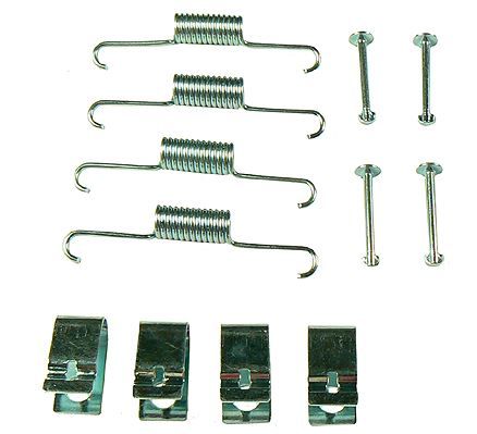 set accesorii, saboti frana parcare METZGER 105-0884